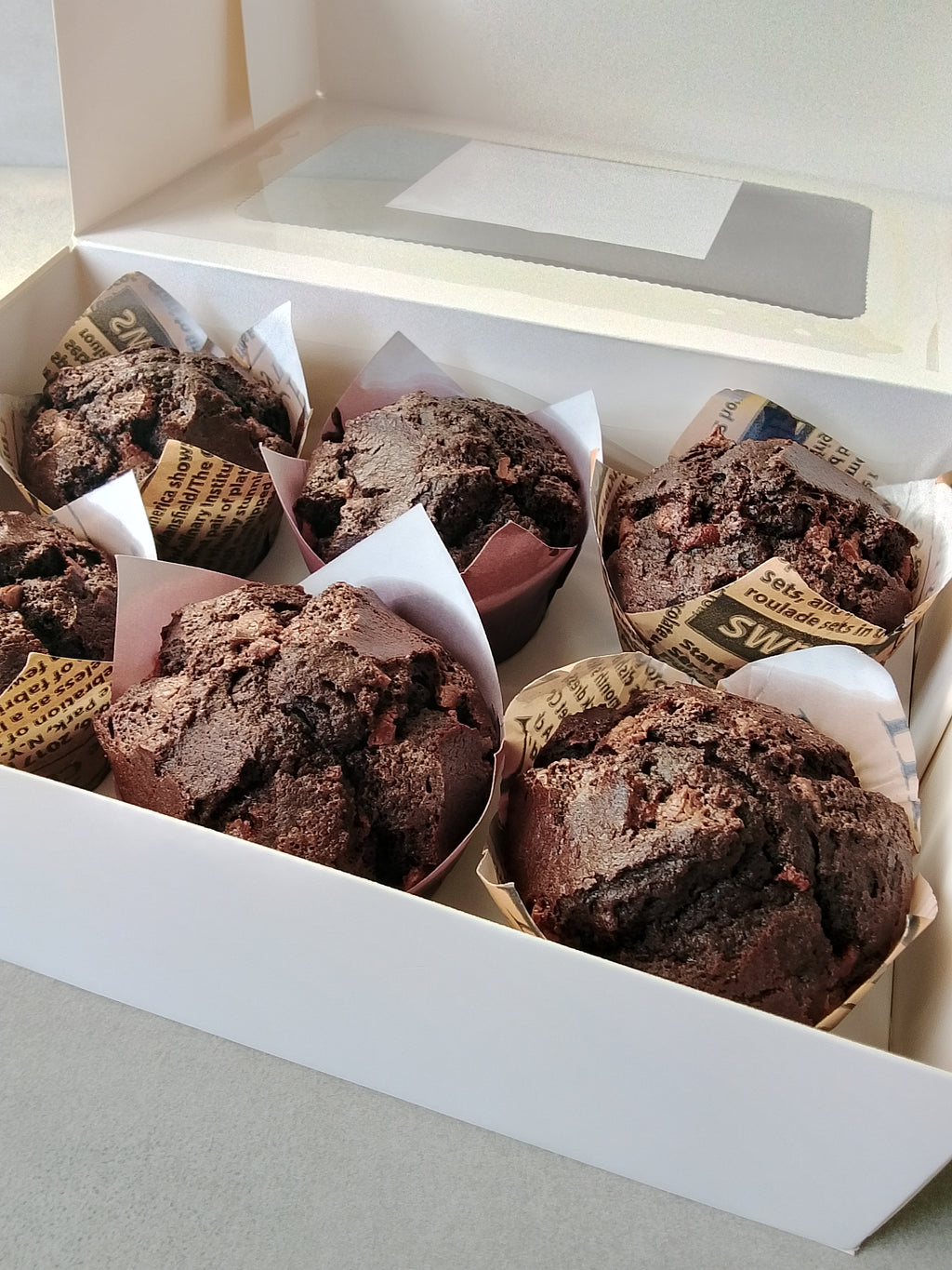 Double Chocolate Muffins