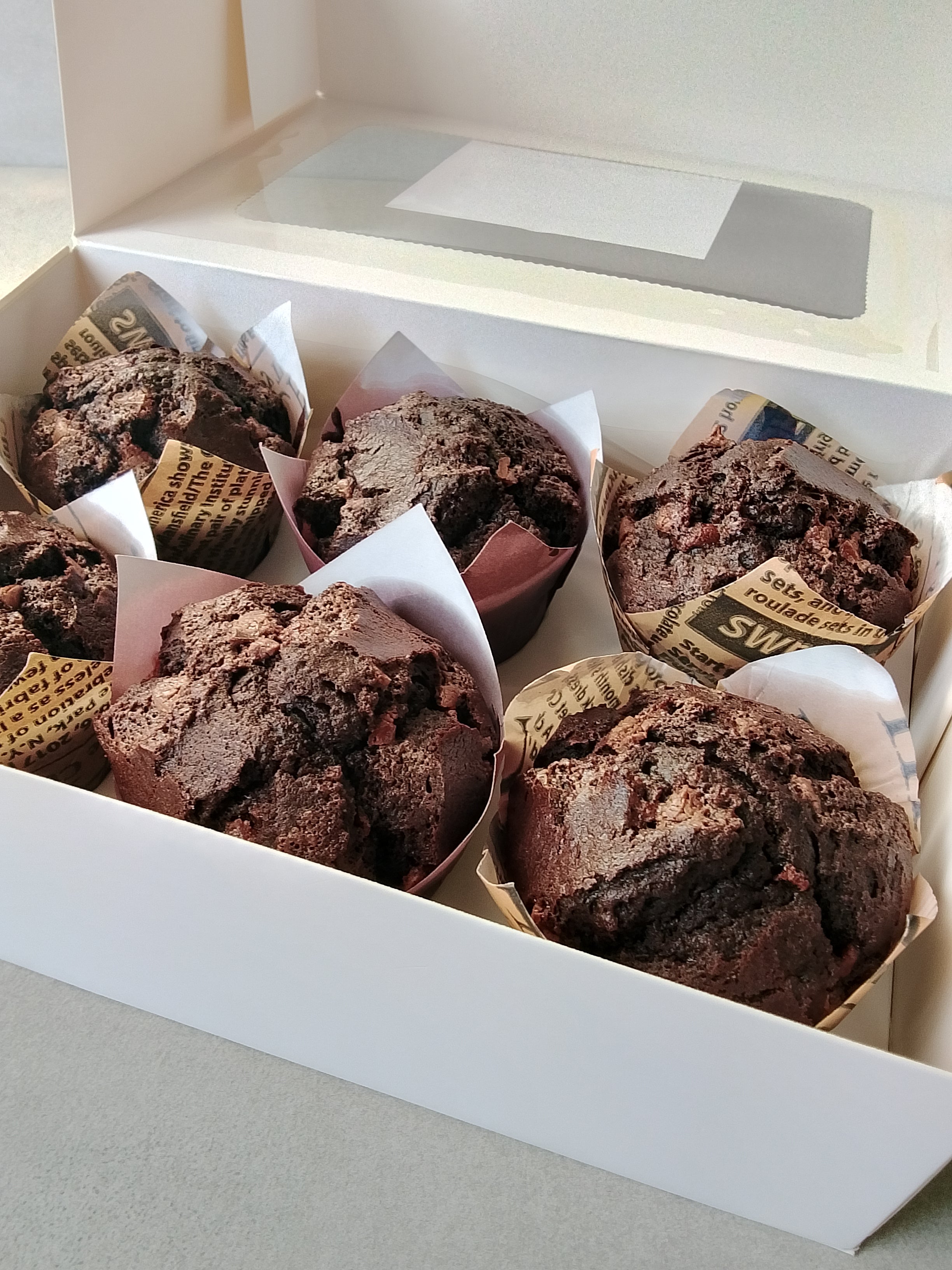 Double Chocolate Muffins